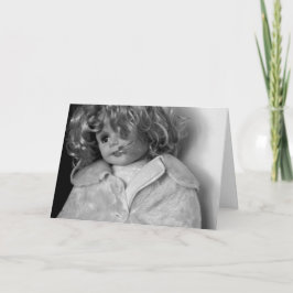 HAMbWG - Grußkarte - Girly Doll Karte