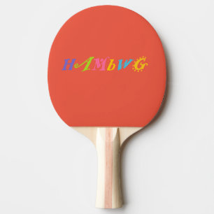 HAMbWG hell, grafische Farbe Tischtennis Schläger