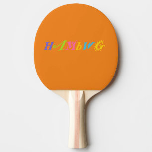 HAMbWG hell, grafische Farbe Tischtennis Schläger