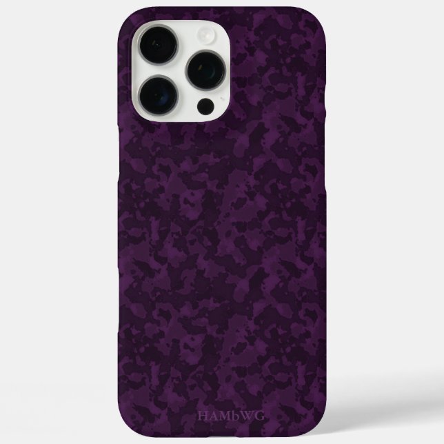 HAMbWG I pad - Amethyst Camouflage Case-Mate iPhone Hülle (Rückseite)