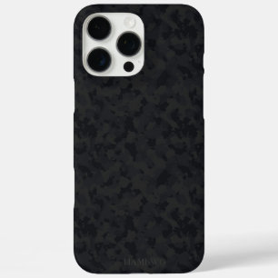 HAMbWG I pad - Schwarze Camouflage iPhone 16 Pro Max Hülle