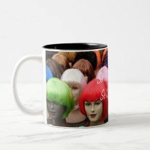 HAMbWG - Kaffee-Tasse - Wigs Zweifarbige Tasse