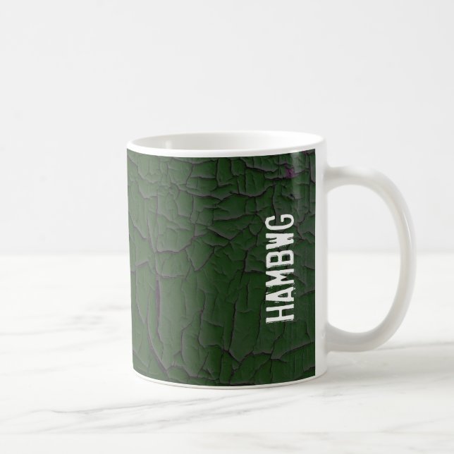 HAMbWG - Kaffeepause Tasse - Grüne Schnürhose (Rechts)