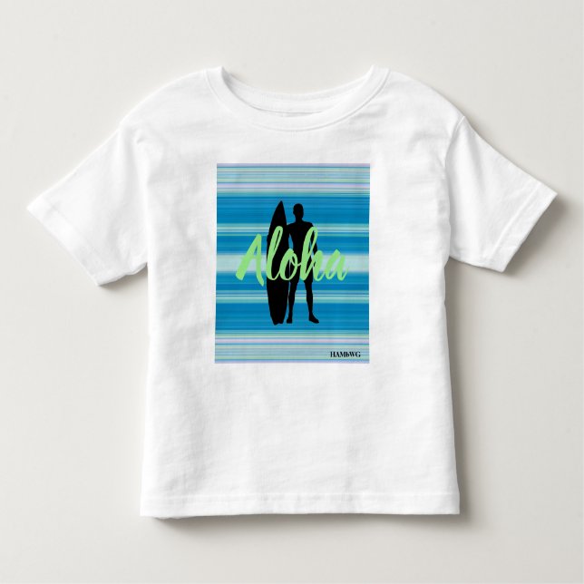 HAMbWG - Kinder-T-Shirt - Wasserstrahlen Kleinkind T-shirt (Vorderseite)