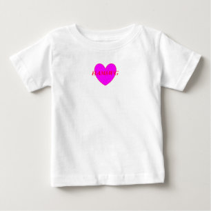HAMbWG Kleinkind Long Sleeve T - Violett Herz Baby T-shirt