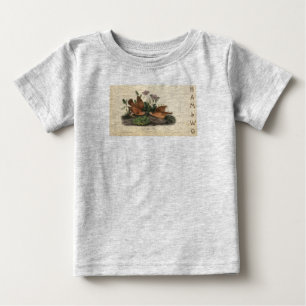 HAMbWG Kleinschildkröte-Taube - Langschläfer-T - S Baby T-shirt