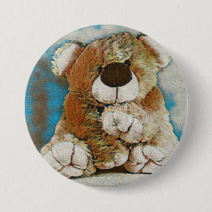 HAMbWG - Knopf - Teddybär Button