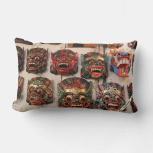 HAMbWG - Kopfkissen - Beängstigende Masken Lendenkissen