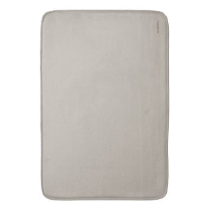 HAMbWG - Large Bath Mat - Lightest Taupe Gray Badematte