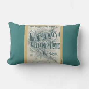 HAMbWG - Lumbar Kissen - Welcome Zuhause