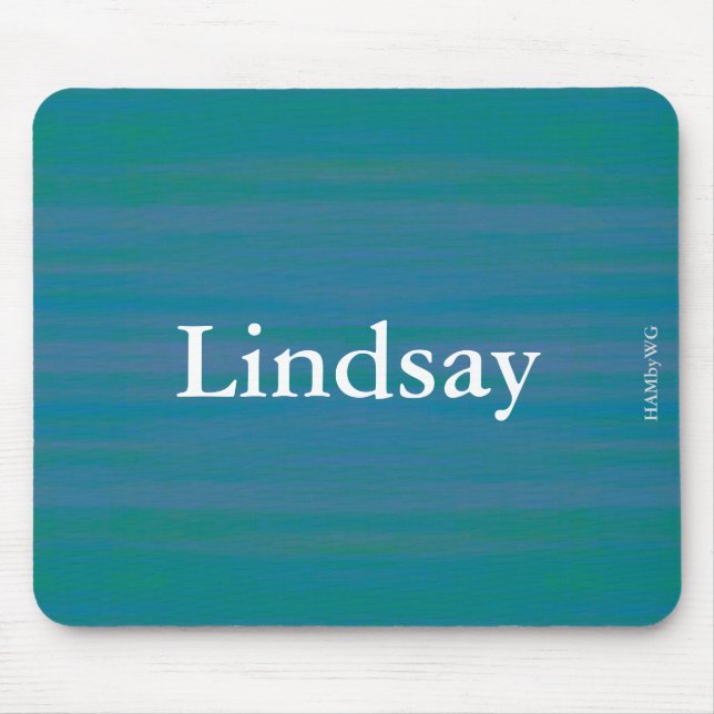 HAMbWG - Maus-Pad - Helles Aquamarines Wash Mousepad (Vorne)
