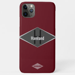HAMbWG Monogramm benutzerdefinierte Farbe Case-Mate iPhone Hülle