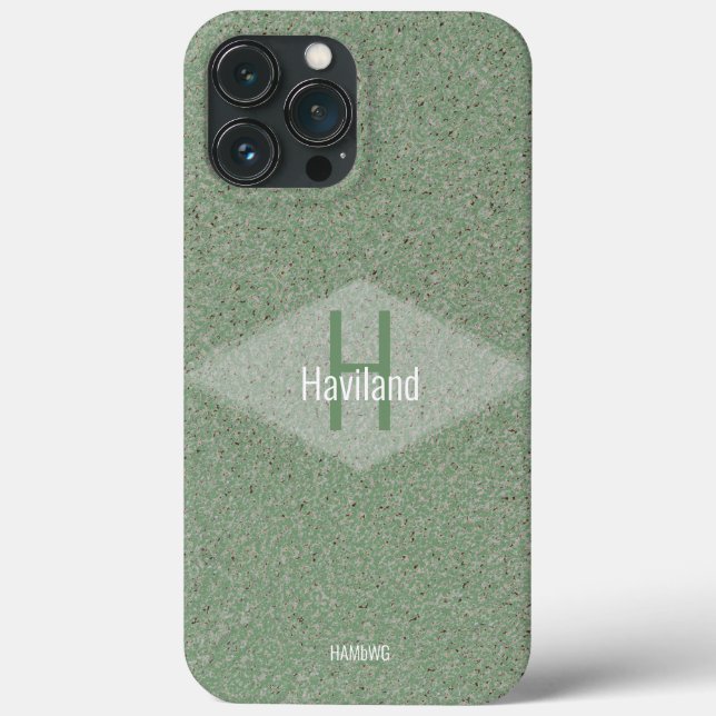HAMbWG Monogramm-Design Case-Mate iPhone Hülle (Rückseite)