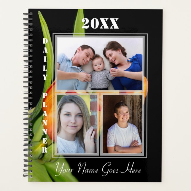 HAMbWG - Orange Tulips Planer (Vorderseite)