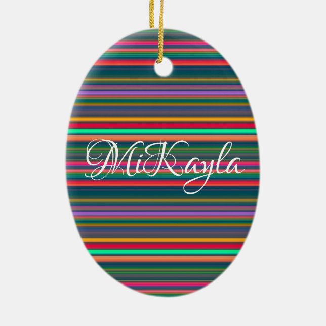 HAMbWG - Ovales Ornament - Neon (Hinten)