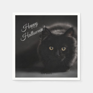 HAMbWG - Papiertücher - Schwarze Katze Serviette