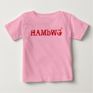 HAMbWG - Rosa mit rotem Pullover