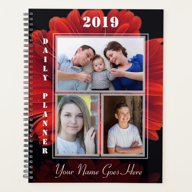 HAMbWG - Rote Blume Planer (Vorderseite)