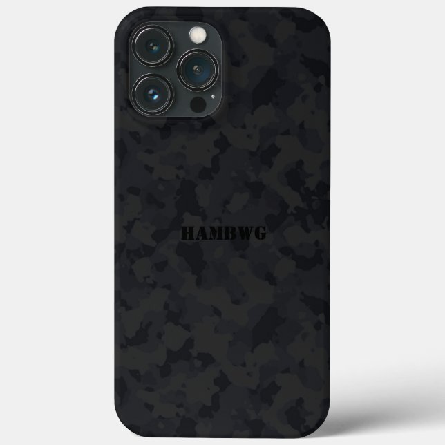 HAMbWG - Samsung Handy Case - Camouflage (Rückseite)