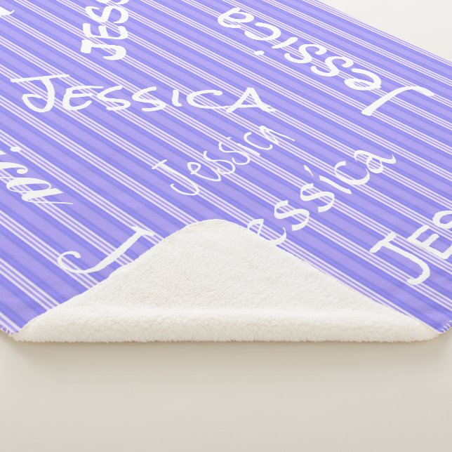 HAMbWG - Softest Fleece - Ihr Name! Sherpadecke (3/4)