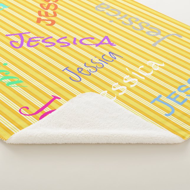 HAMbWG - Softest Fleece - Ihr Name! Sherpadecke (3/4)