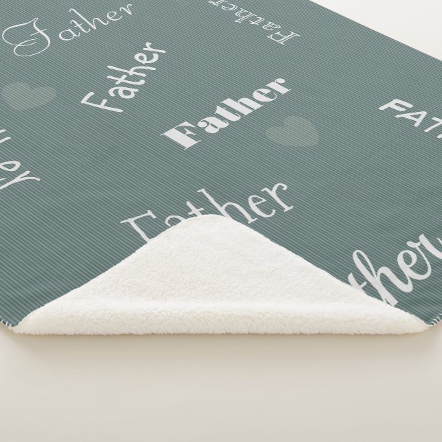 HAMbWG - Softest Fleece - Ihr Name! Sherpadecke (3/4)