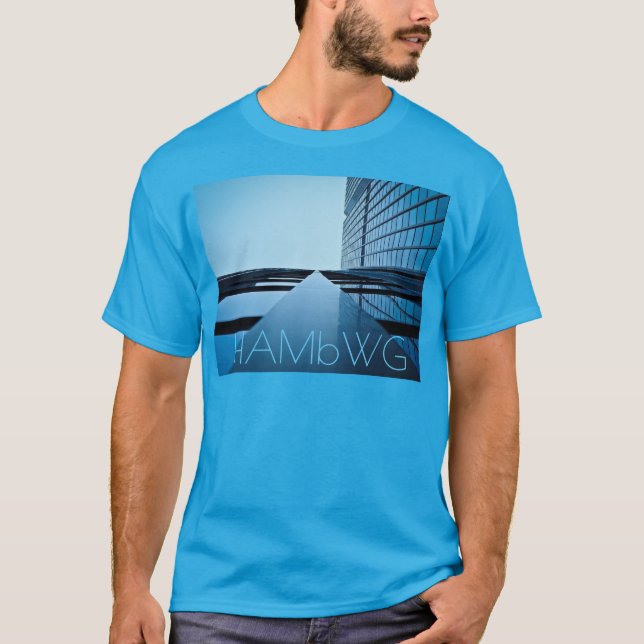 HAMbWG - T - Shirt - Architektur 6 (Vorderseite)