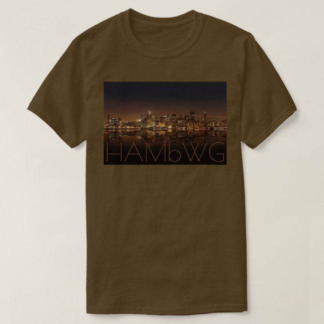 HAMbWG - T - Shirt - City Reflection 010417 1123A (Design vorne)