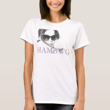 HAMbWG - T - Shirt - HAMbWG B W Face w Logo 4