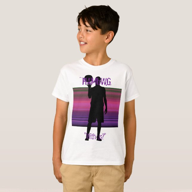 HAMbWG - T Shirt oder Sweatshirt- Basketballwirl (Vorne ganz)