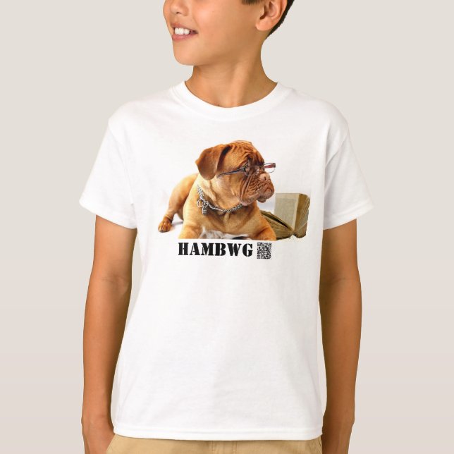 HAMbWG - T - Shirt oder Sweatshirt - Bulldog (Vorderseite)