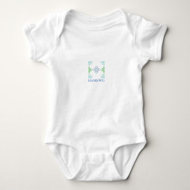 HAMbWG T - Shirt - Pastel Snowflake Boy (Vorderseite)