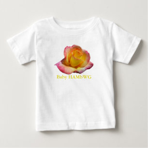 HAMbWG - T - Shirt - Rose Gelb Pfirsich