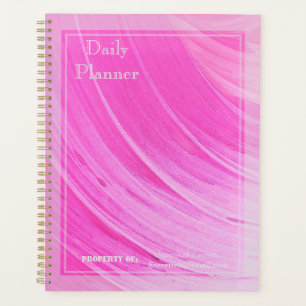HAMbWG - Tagesplaner - Rosa Wirbel Planer