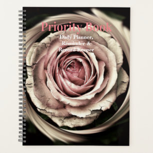 HAMbWG - Täglicher Planer - Vintage Rose