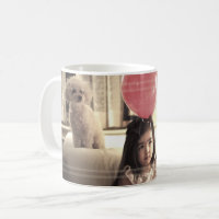 HAMbWG - Tasse - Mädchen mit Baloon & Welpe