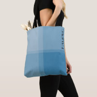 HAMbWG Tote Bag - Blue Kariert