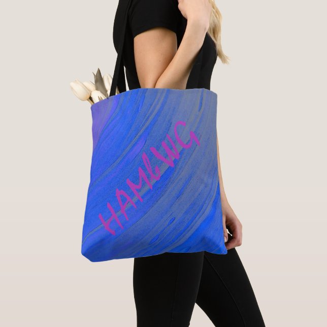 HAMbWG - Tote Bag - Blue Violet Swirl HAMbWG (Von Nahem)