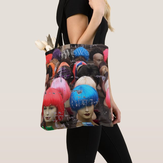 HAMbWG - Tote Bag - Farbige Wigs (Von Nahem)