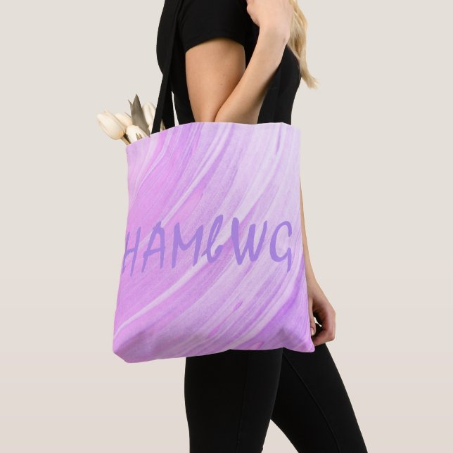 HAMbWG - Tote Bag - Pink Violet w/HAMbWG (Von Nahem)