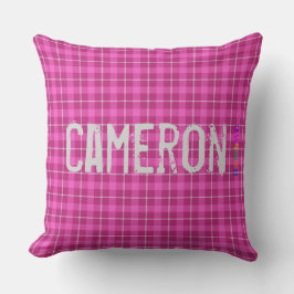 HAMbWG Vanity Pillow - Name hinzufügen - Pink Kari Kissen