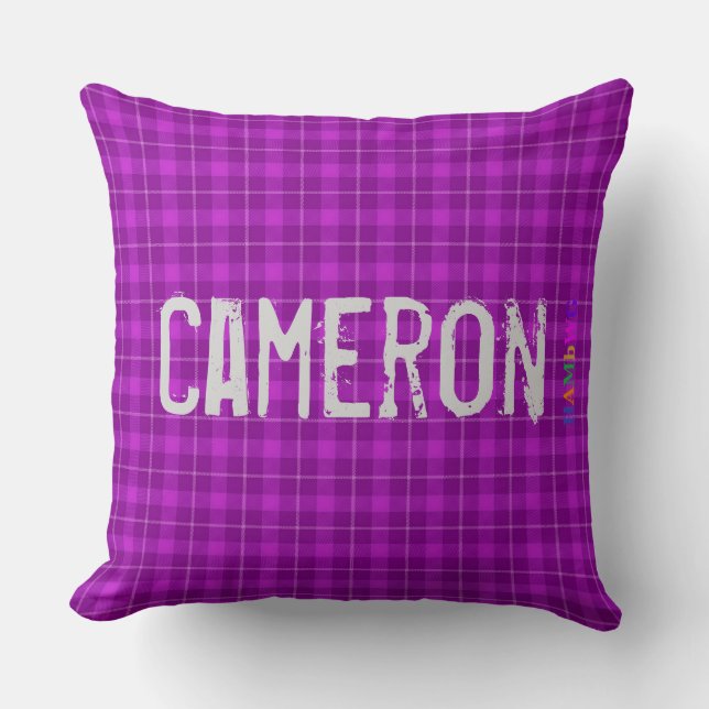 HAMbWG Vanity Pillow - Name hinzufügen - Violet Ka Kissen (Vorderseite)