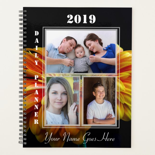 HAMbWG - Yellow Orange Gerber Daisy Planer (Vorderseite)