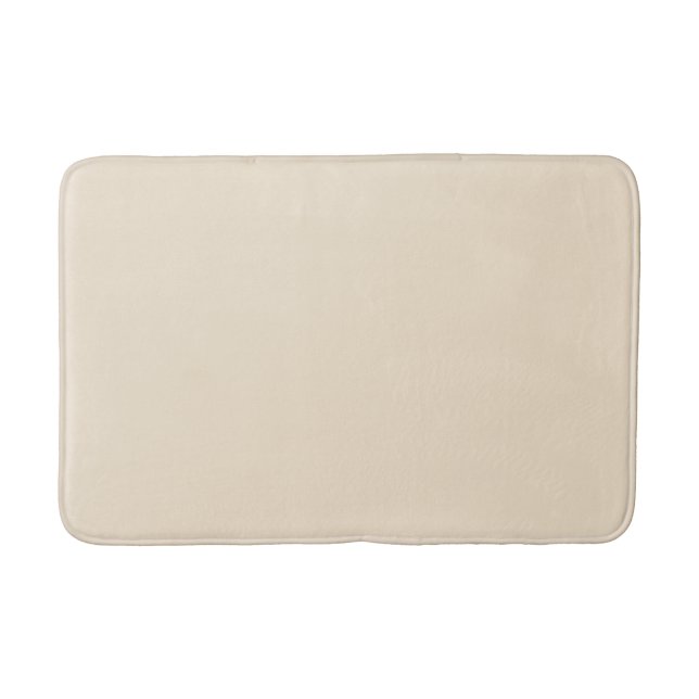HAMbyWG - 3 Größen Bath Mat - Helle Beige Badematte (Vorderseite)