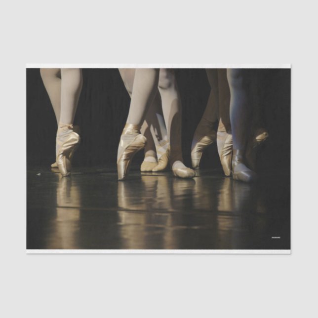 HAMbyWG - Ballerina-Beine - Seidenpapier (Vorderseite)