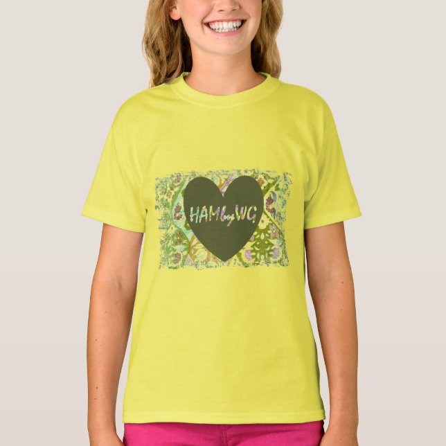 HAMbyWG Basic Long Sleeve T - Shirt - Olivenherz 8 (Vorderseite)
