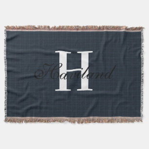 HAMbyWG Blue Kariert Decke