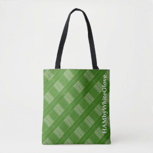 HAMbyWG Custom Kariert Tote Bag