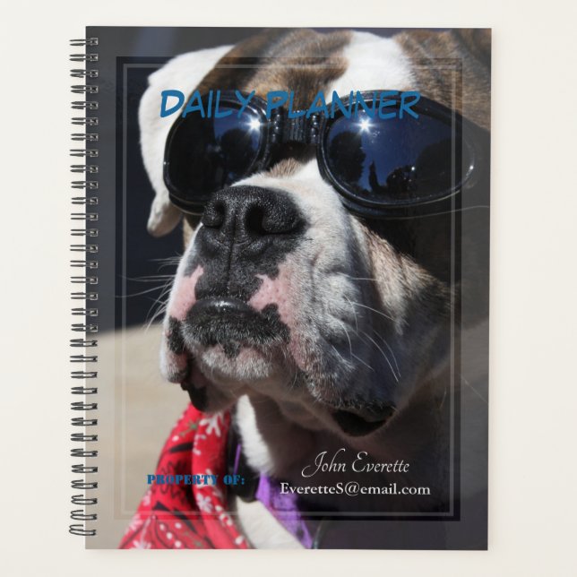 HAMbyWG - Daily Planner - Celebrity Dog Planer (Vorderseite)