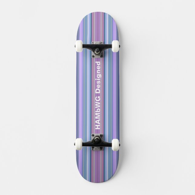 HAMbyWG Designed - Skateboard - Blueberry (Vorderseite)